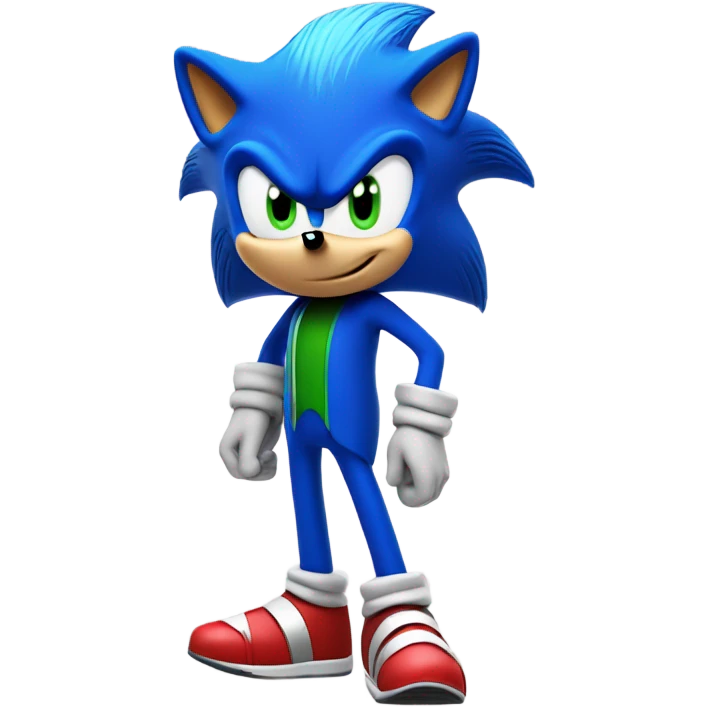 Sonic the hedgehog emoji