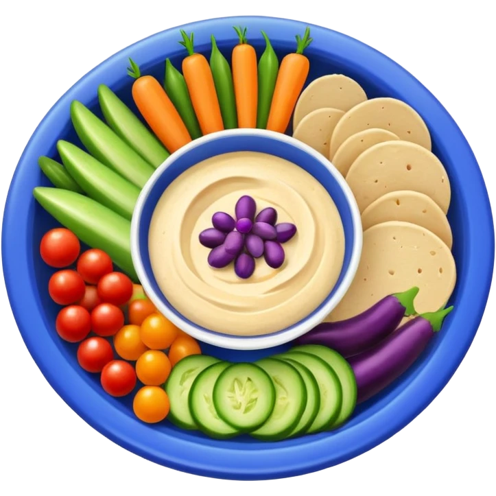 veggies and hummus emoji