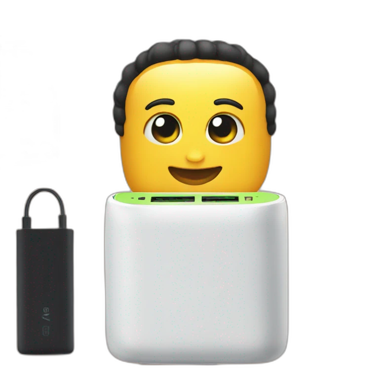 portable charger emoji