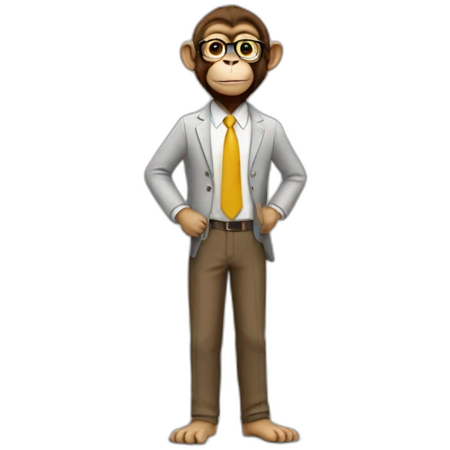 monkey teacher emoji