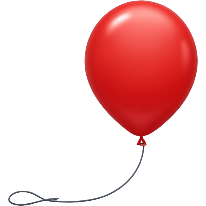 red baloon emoji