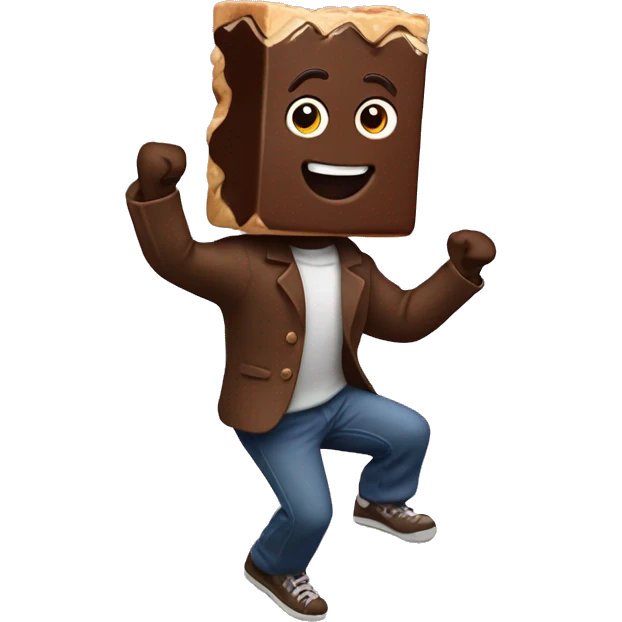 Dancing snickers bar emoji