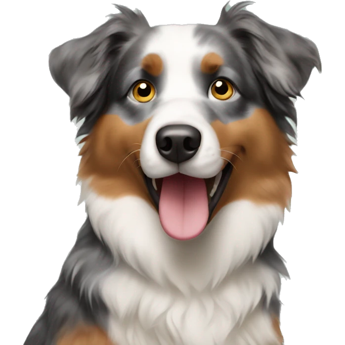 Australian Shepherd dog emoji