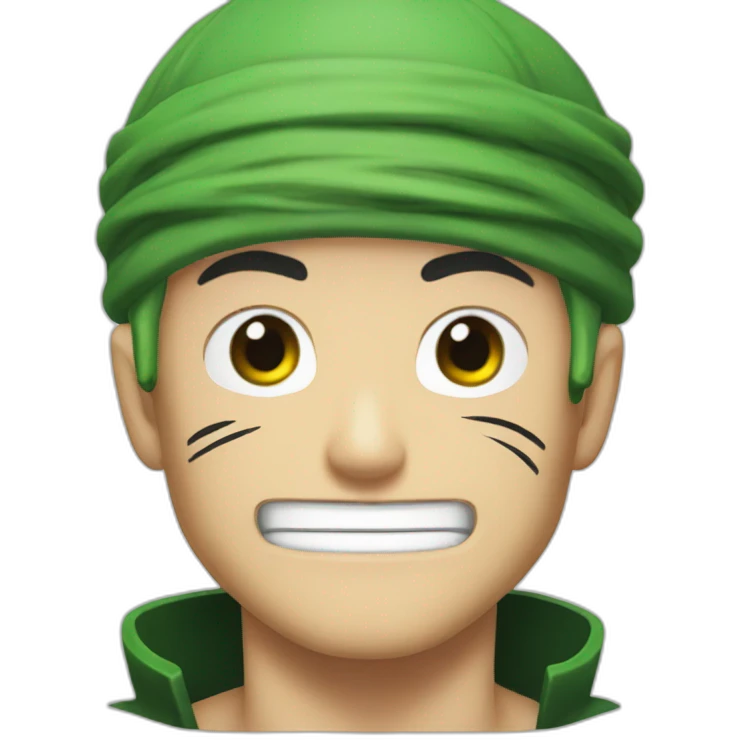 Zoro one piece emoji
