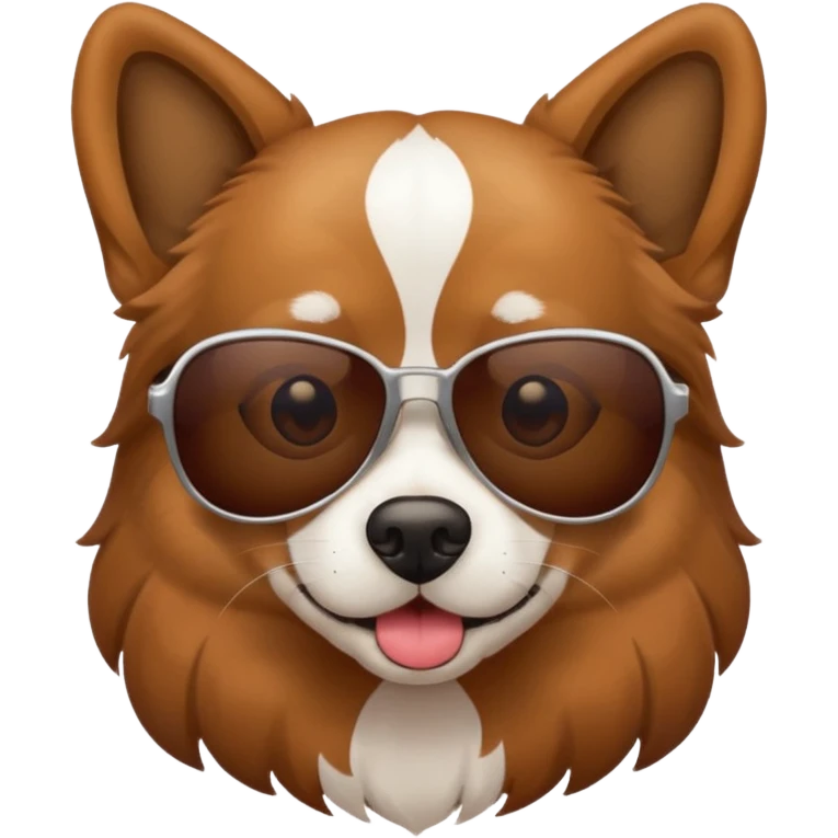 Dog wearing Sunglasses emoji