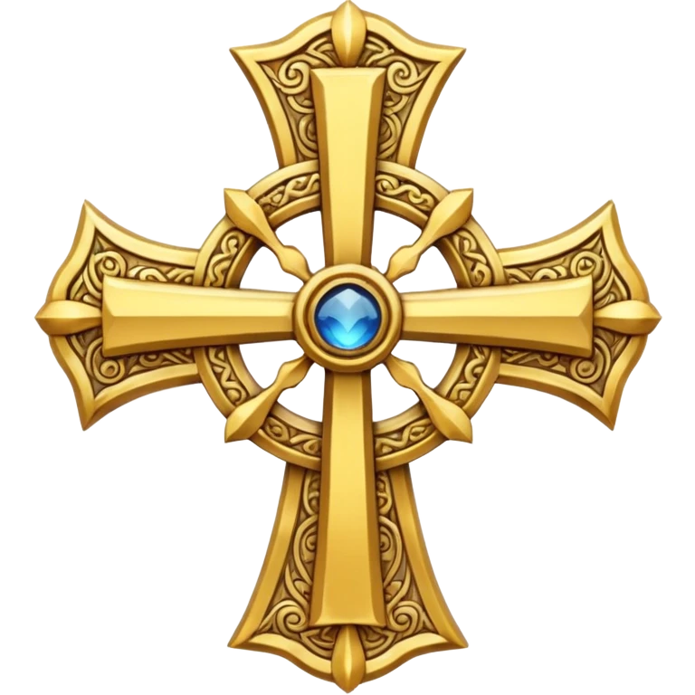 Golden Cross of Antioch emoji