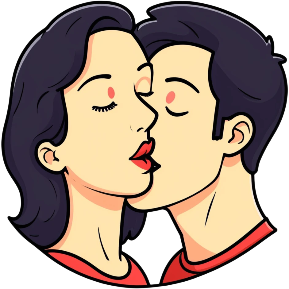 Kissing  emoji
