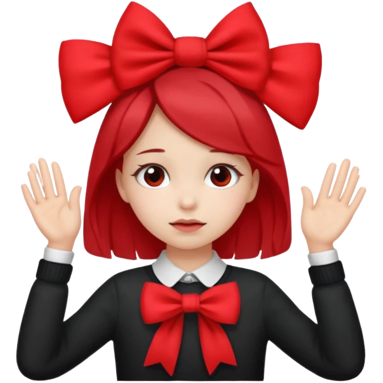 👧🏼🙈🎀🚩 emoji