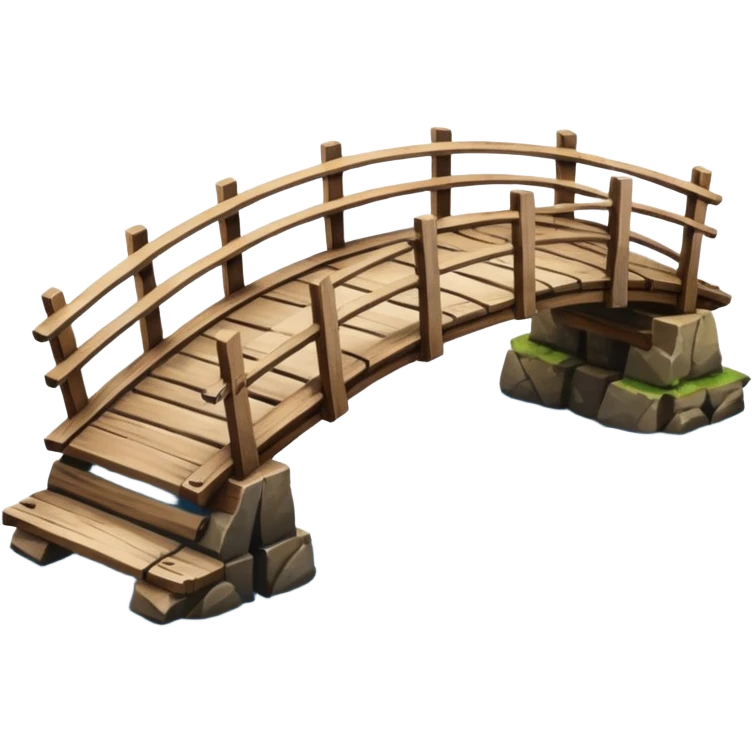 Japanese wooden bridge emoji