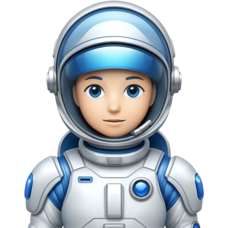 Futuristic astronauts  emoji