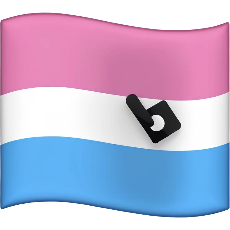 Anti trans flag emoji