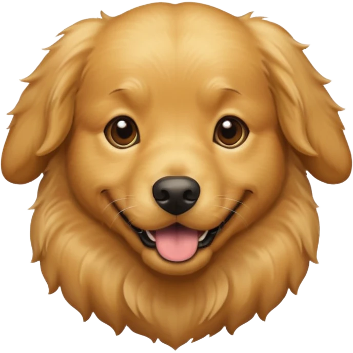 Golden retriever emoji