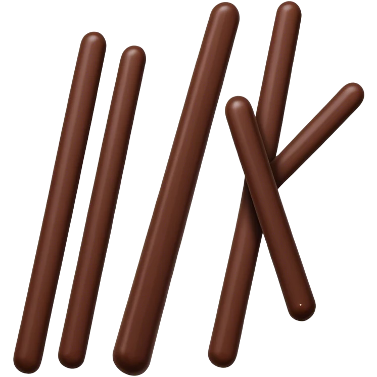 chocolate sticks  emoji
