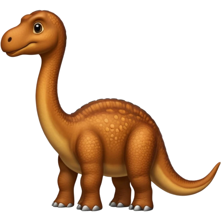 Brown Apatosaurus  emoji