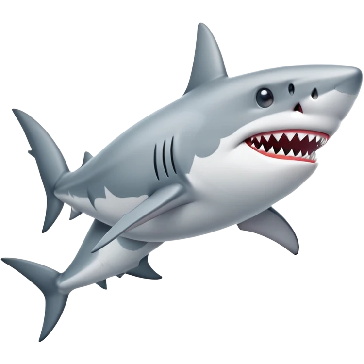 Tiburón con zapatos  emoji