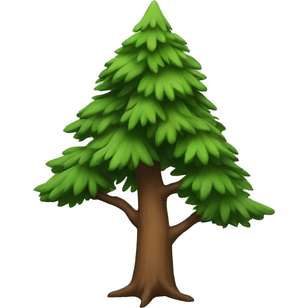 Pine tree emoji