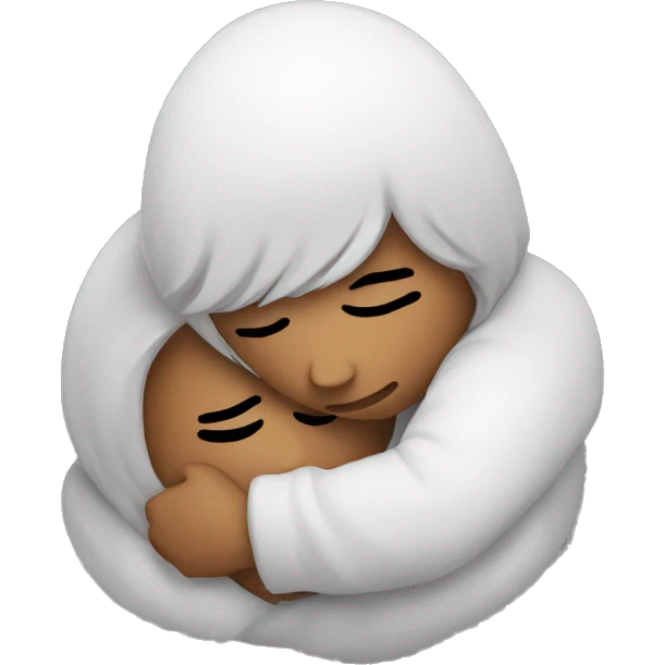 Cuddling  emoji