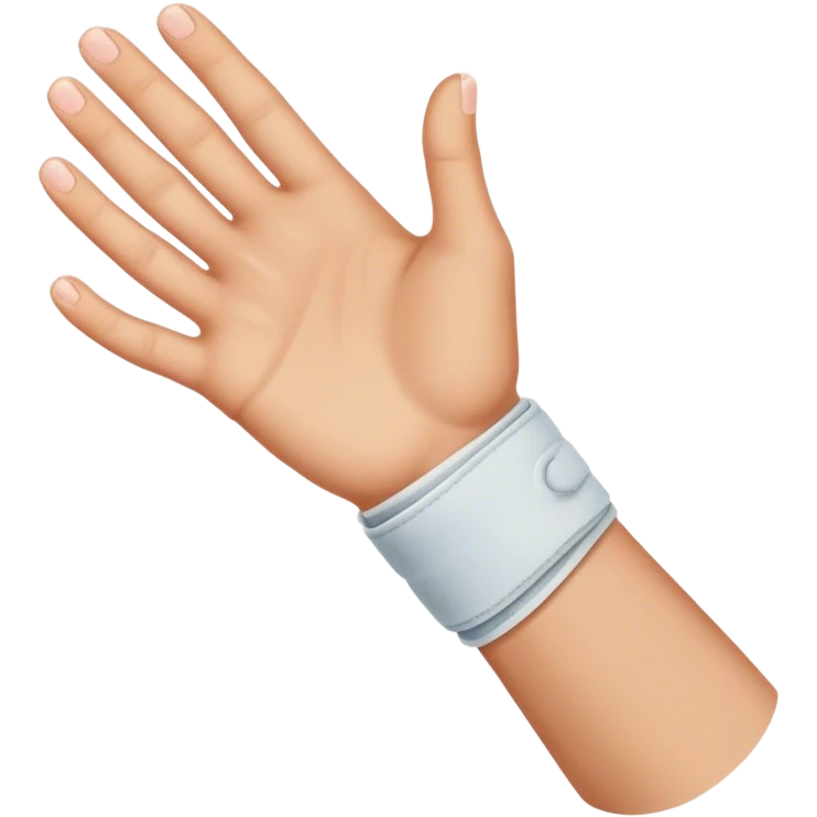 Wrist in cast emoji