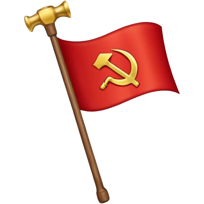 Communism flag  emoji