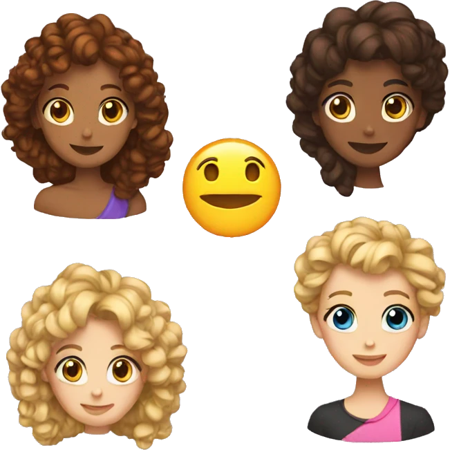 3 best friends emoji