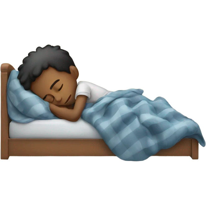 Boy sleep emoji