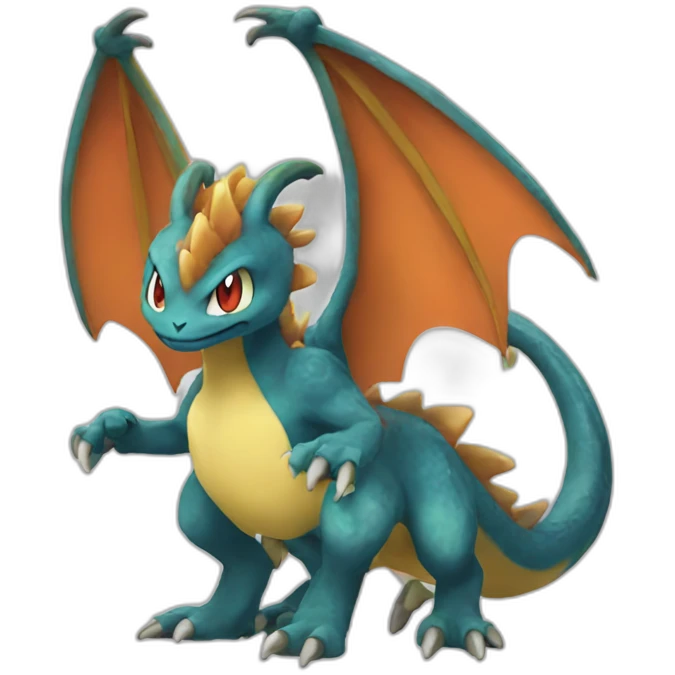 Pokémon dracofeu emoji