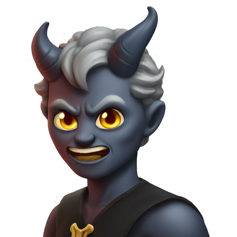 Devil angle  emoji