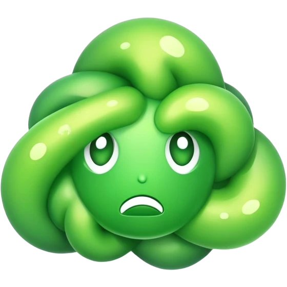 Toxic thought bubble emoji