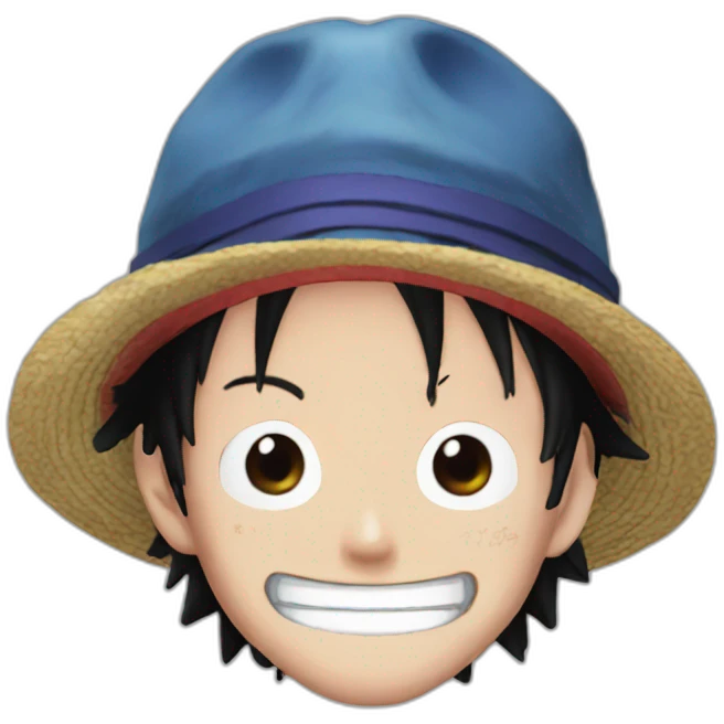 One Piece Luffy Gum Gum emoji