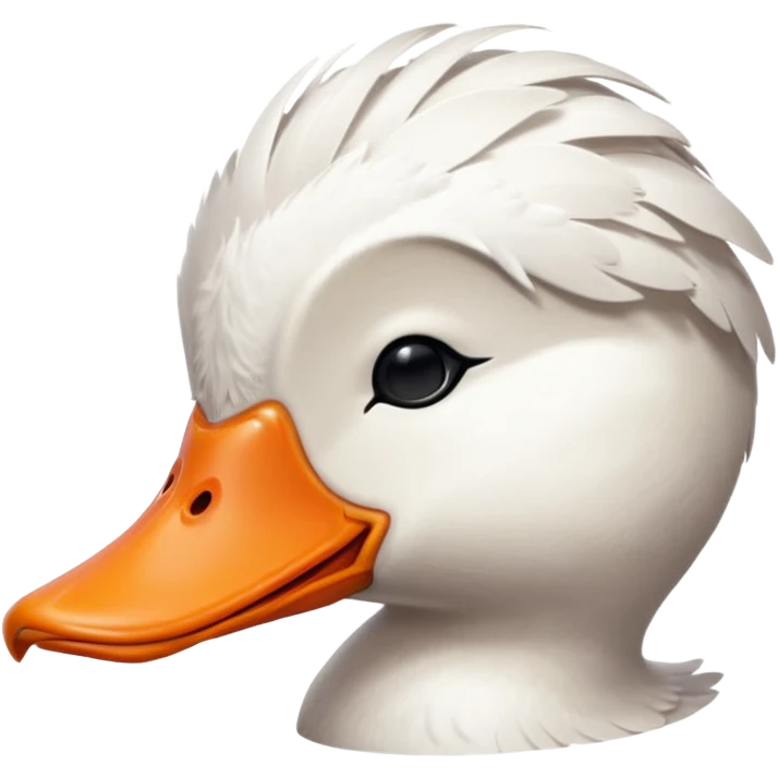 Sleepy duck emoji