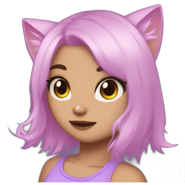 discord kitten e-girl emoji