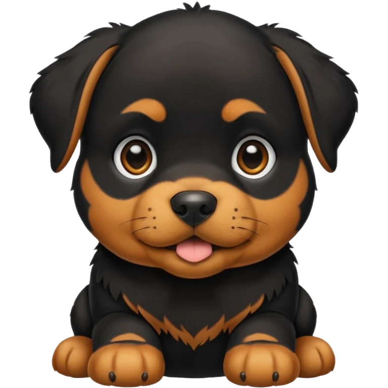 Rotwiller puppy emoji