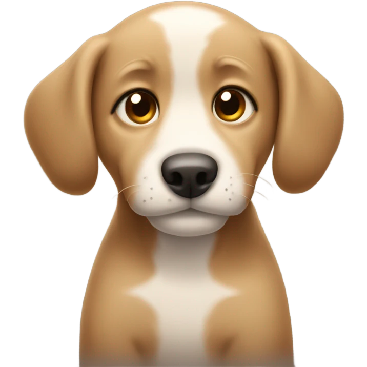 Huggy puppy emoji