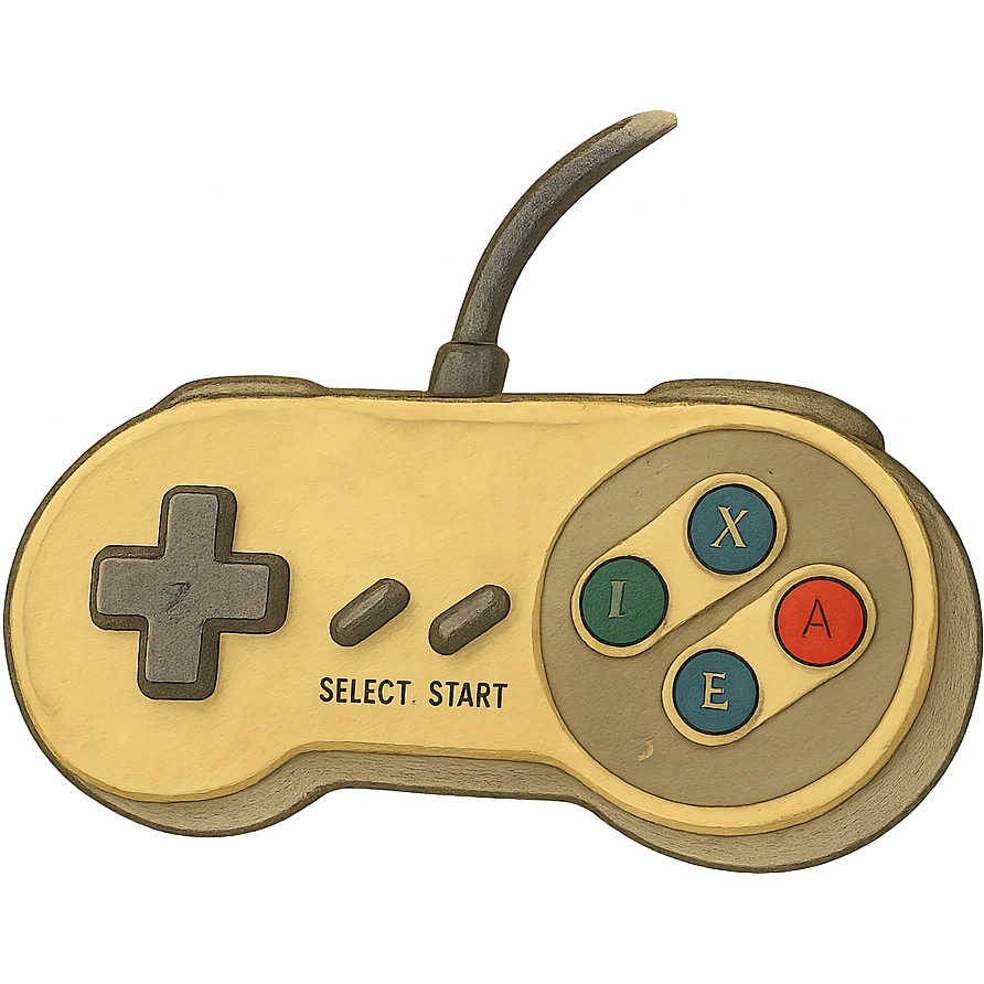 game controller in ghibli style emoji