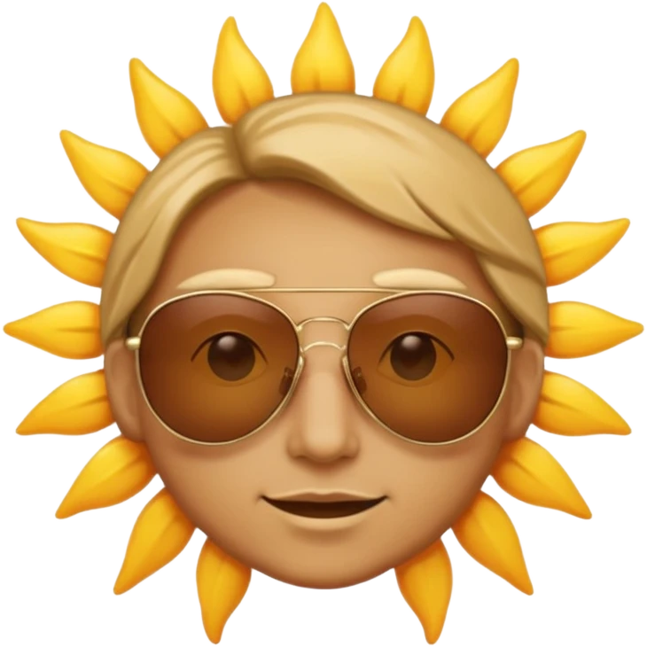 ohm sun face id emoji