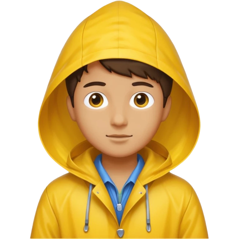 open Raincoat Pedestrian  emoji