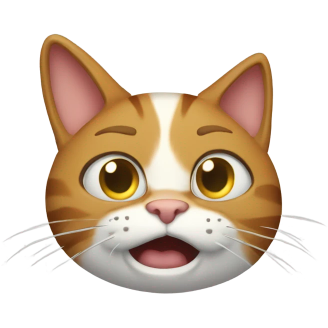 Dizzy cat emoji