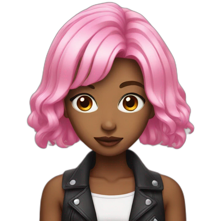 Black pink emoji
