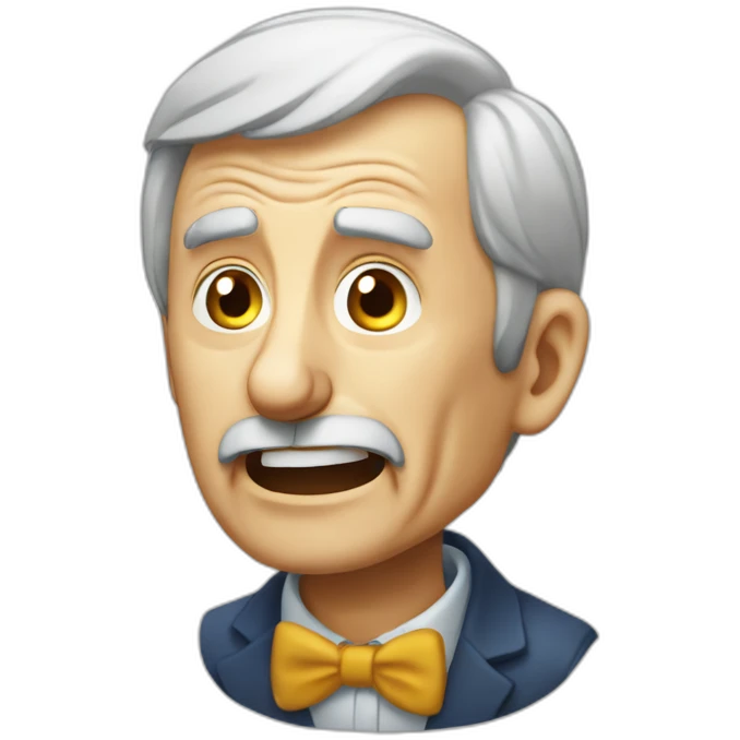 old man yells at french financial regulator emoji