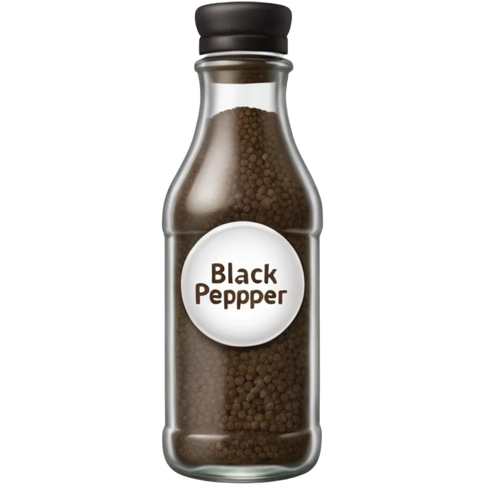 black pepper bottle emoji