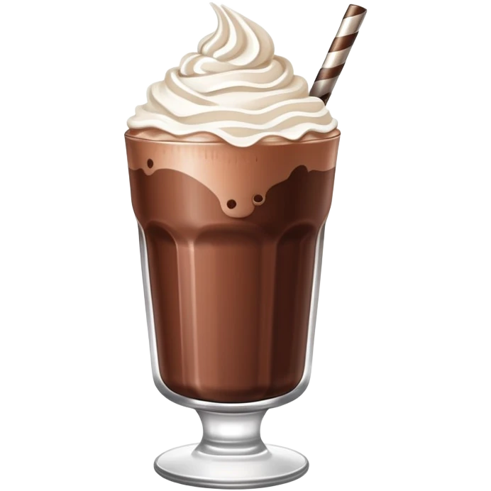 batido de chocolate emoji
