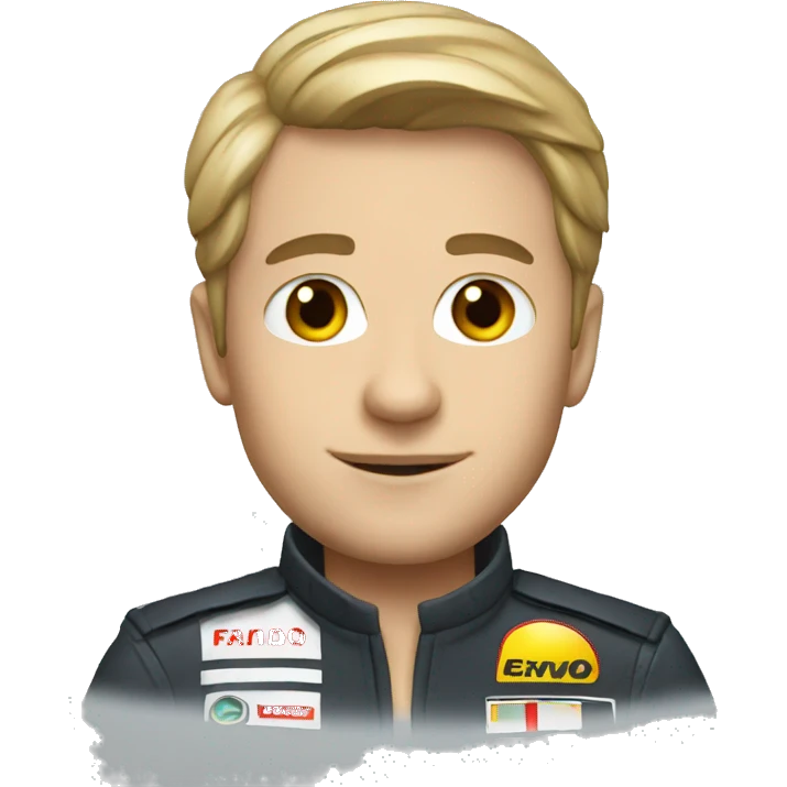 Formula 1 pilot emoji