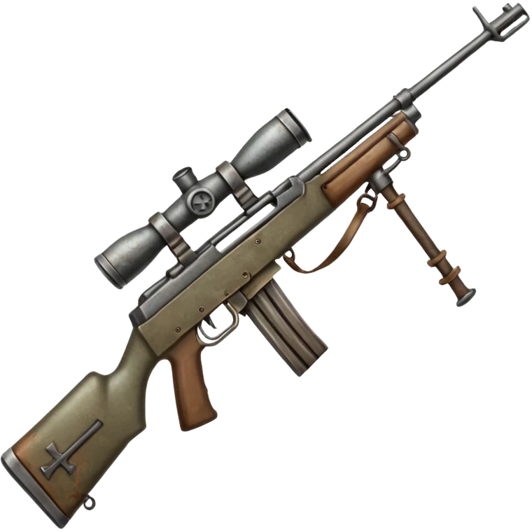Battlefield rifle cross emoji