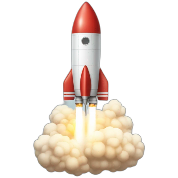 rocket scaling emoji