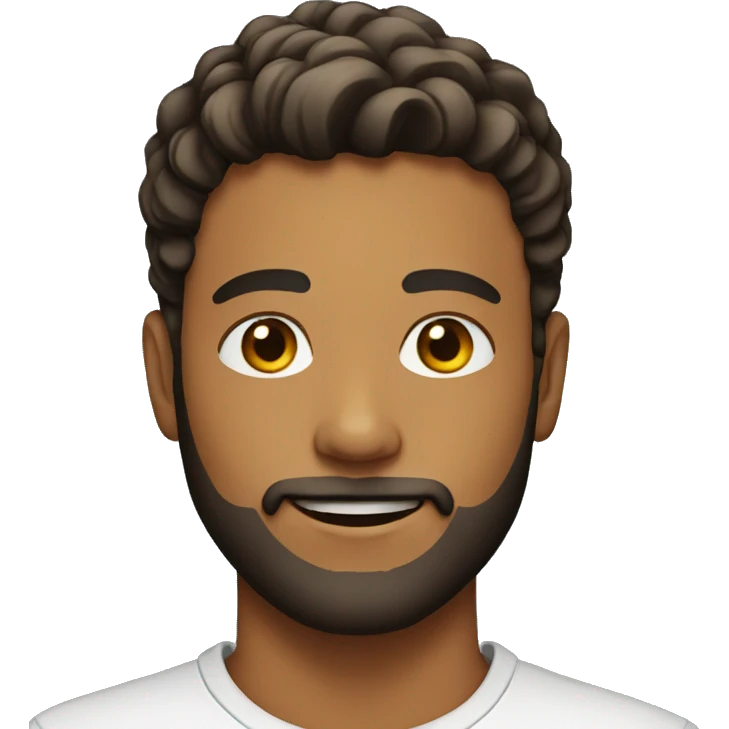 young men with beard emoji