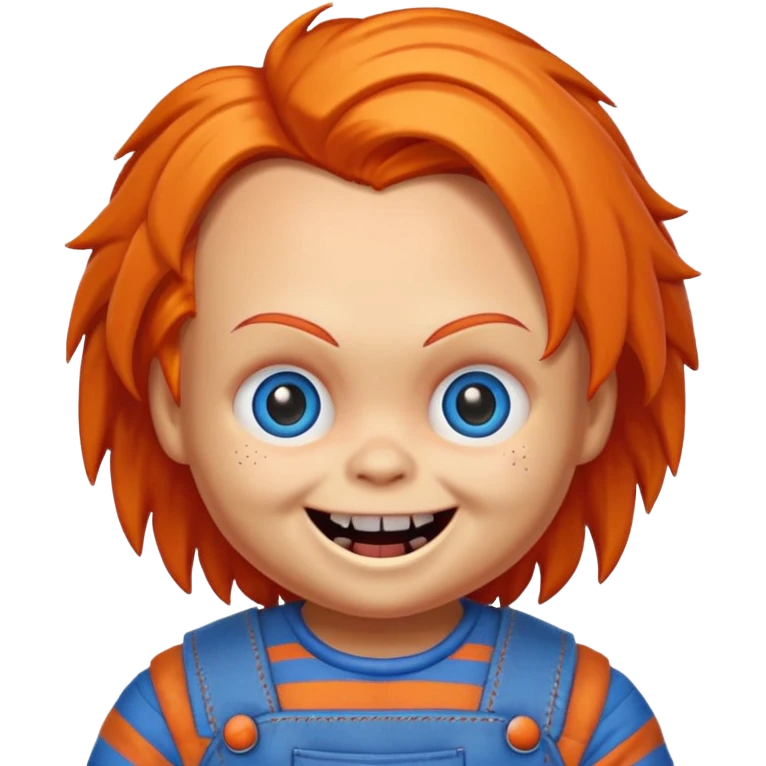 Un emojin de chuky emoji