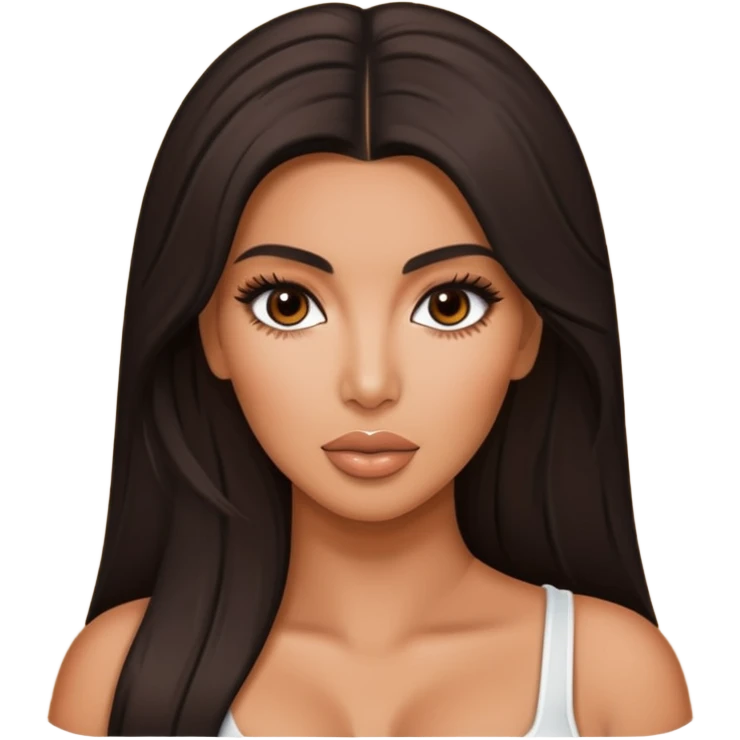 Kim Kardashians feet emoji
