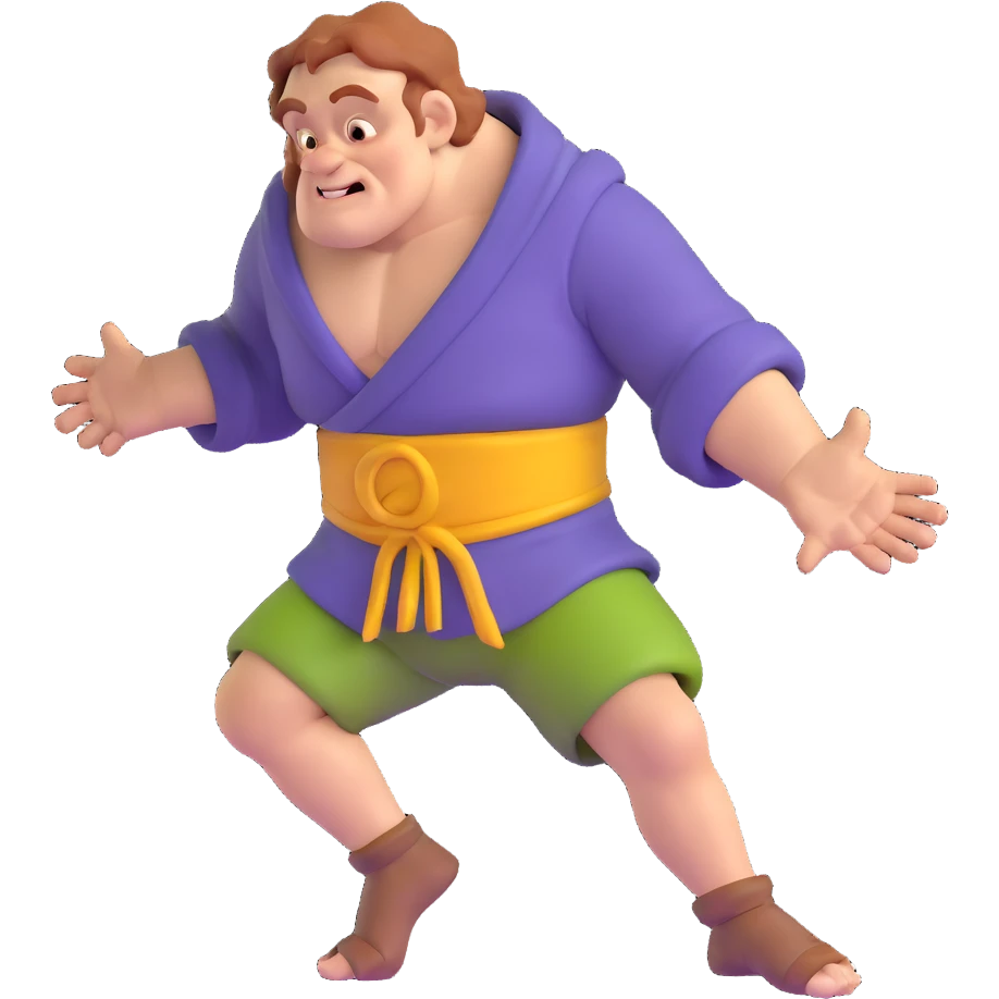 Quasimodo the hunchback of Notre Dame emoji
