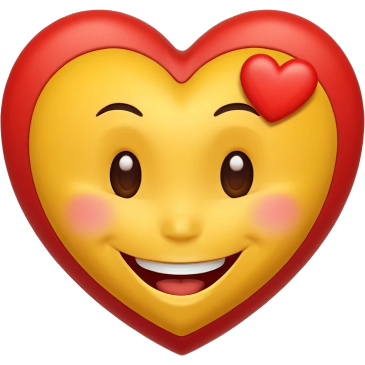 smiling face thank you love emoji