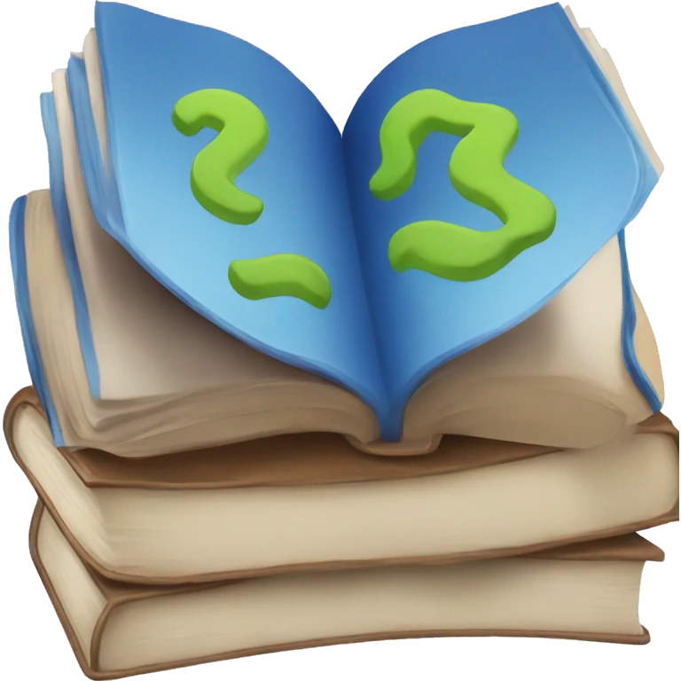 Book for learning English emoji